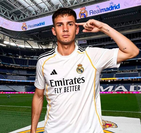 Real Madrid anunció el fichaje de Franco Mastantuono
