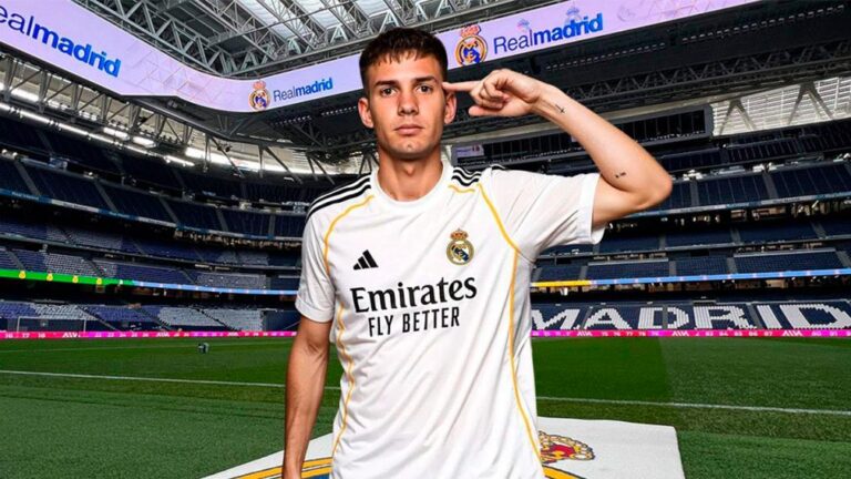 Real Madrid anunció el fichaje de Franco Mastantuono