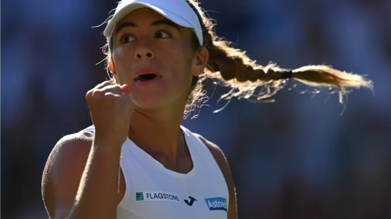 Sierra eliminó a Boulter y accedió por primera vez a la tercera ronda de un Grand Slam en Wimbledon