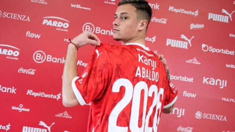 Matías Abaldo es nuevo jugador de Independiente